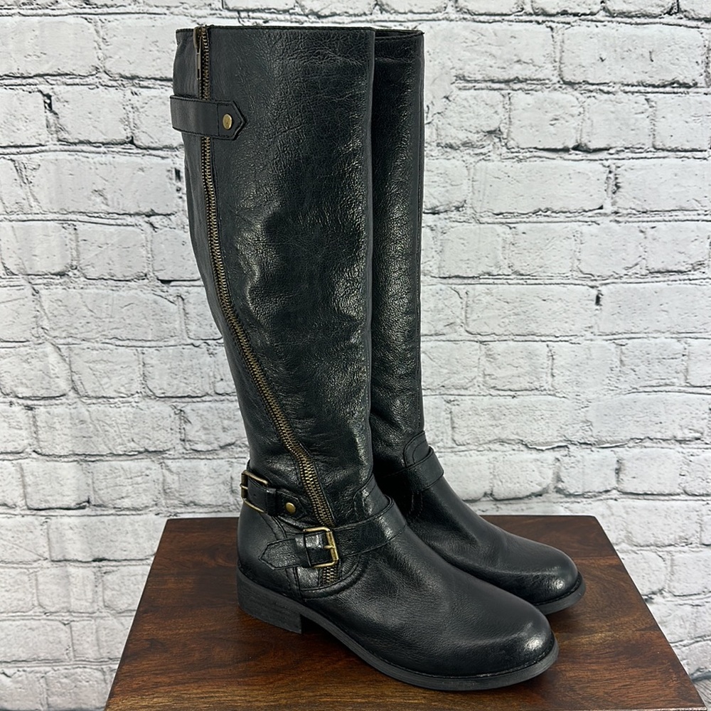 Steve Madden Synicle Tall "Buttery" Leather Boots… - image 2